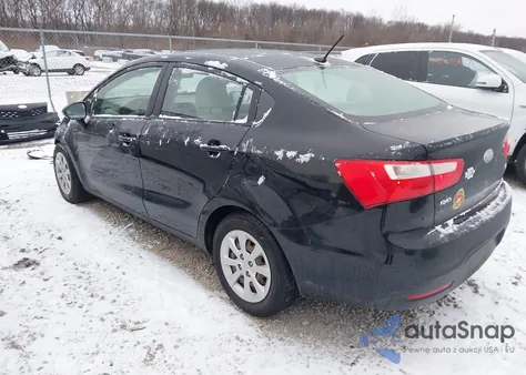 2013 Kia Rio Lx z USA, uszkodzony, nr VIN KNADM4A33D6198837